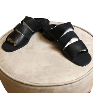 ENZO ANGIOLINI NEW Without Tags, Black W/ Block Heel Sandals Size 10M